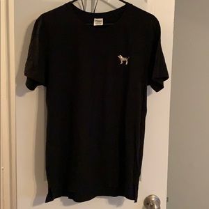 PINK VS oversized Campus sequin T-shirt